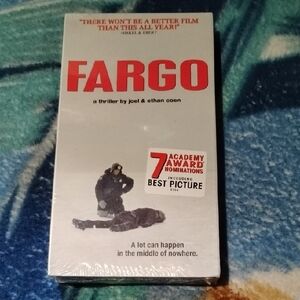 Vintage Sealed Fargo VHS Video Tape Movie Academy Award NEW!